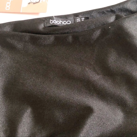 NWT Cut Out One Shoulder Swimsuit Blk sz 6p - Picture 4 of 6